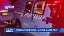 Warga Israel Terluka Kena Pecahan Roket Hizbullah Sebelum Gencatan Senjata Israel-Lebanon
