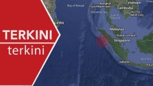 [TERKINI] Gempa 5.9 magnitud gegar Sumatera Utara