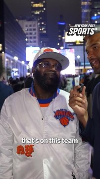 Knicks fans are hyped for second round of NBA Playoffs