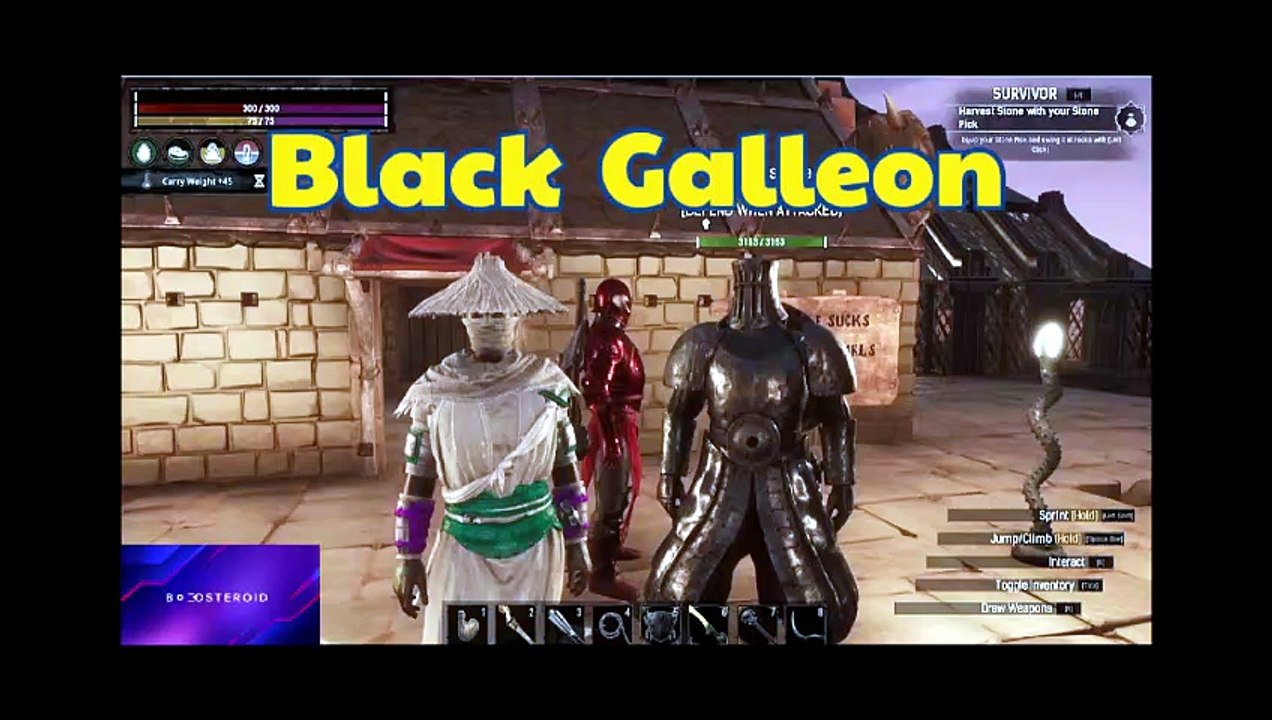 Conan Exiles the Black Galleon