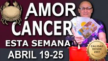CÁNCER ♋ - AMOR para Parejas y Solteros - STUART de ARCANOS.COM - 19-25 Abril 2026 - S17