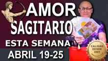 SAGITARIO ♐ - AMOR para Parejas y Solteros - STUART de ARCANOS.COM - 19-25 Abril 2026 - S17