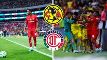 América vs Toluca termina en pelea tras expulsión de Helinho