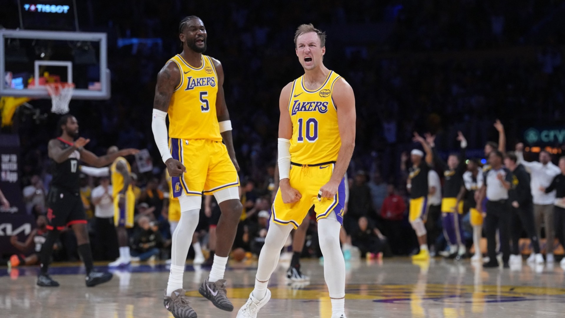 NBA : Les Lakers remportent la première manche grâce au facteur X Luke Kennard !
