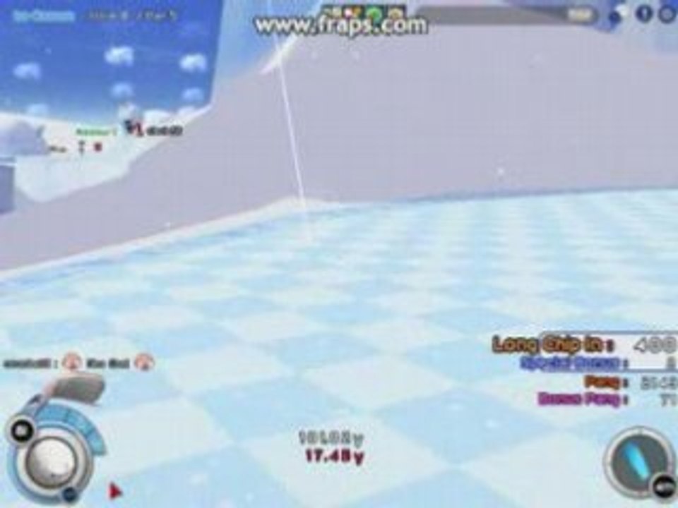 Albatross ice cannon trou 8