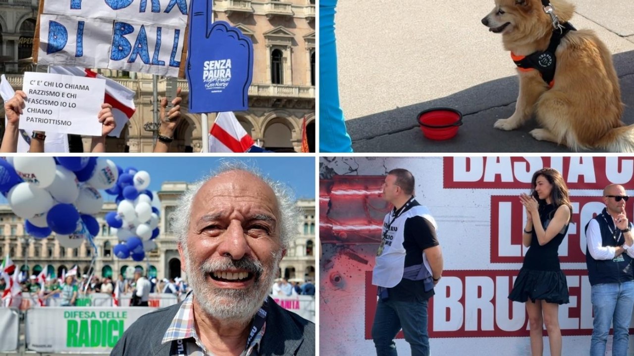La Lega in piazza e il karaoke con Achille Lauro e Max Pezzali, "Valditara forse il miglior ministro" e Giorgetti va via