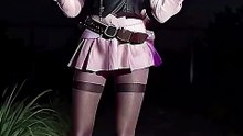 AI Girl Dancing  656 - Haru Okumura from Persona 5 Realistic Character Dancing on Supersonic