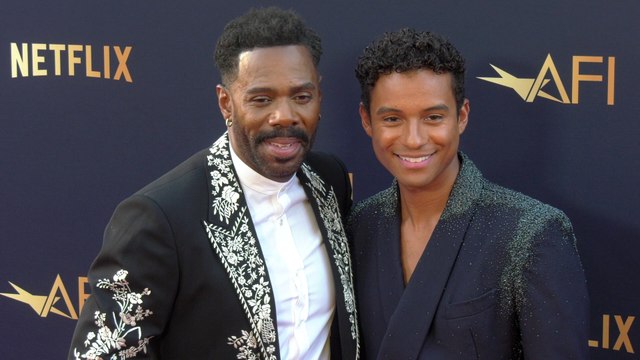 Colman Domingo and Jaafar Jackson | 51st AFI Life Achievement Award: A Tribute to Eddie Murphy | Red Carpet