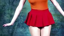 AI Dance Girl 2124 - Real Life Velma dance #AIDance #Velma #AIGirl