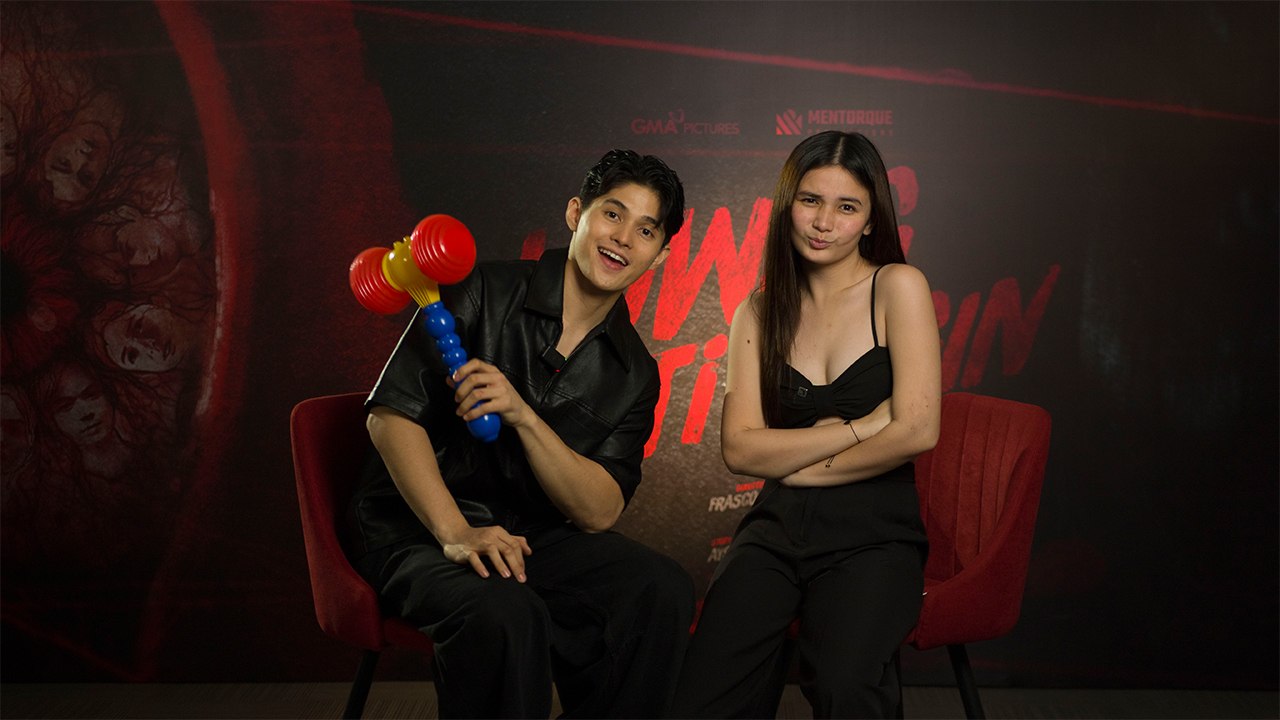 'Huwag Kang Titingin' Challenge | Sofia Pablo and Allen Ansay