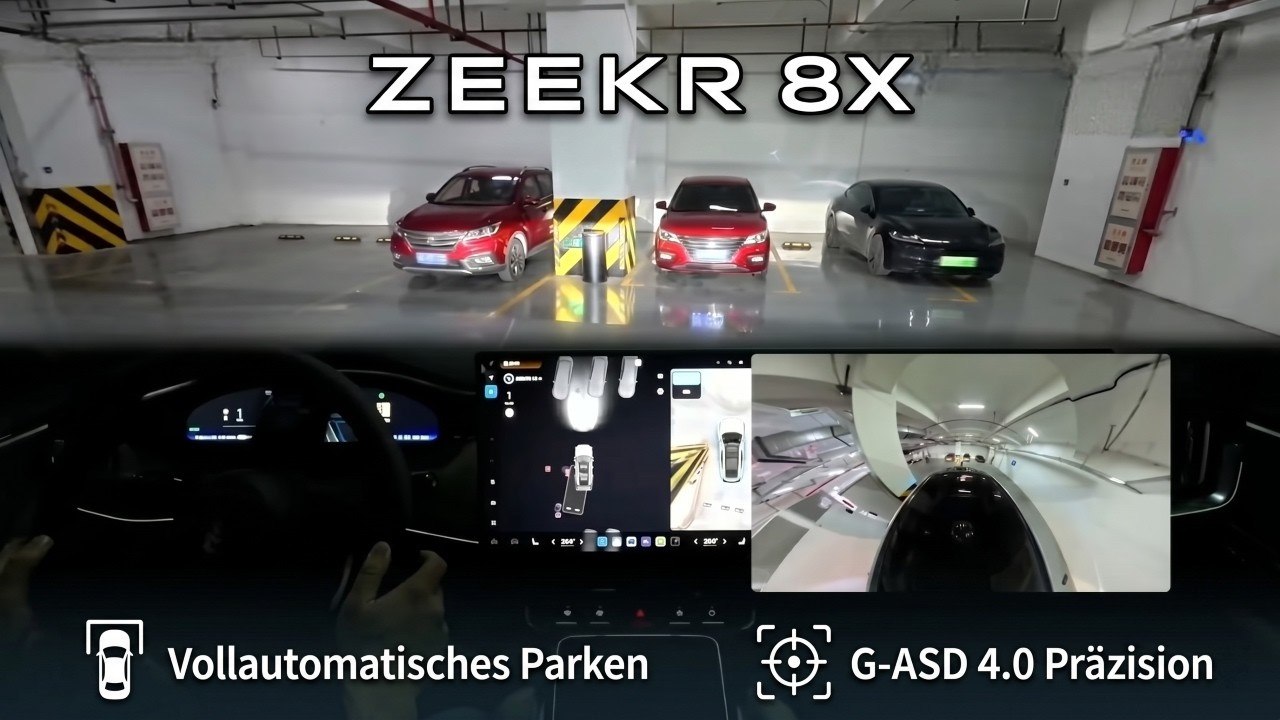 Zeekr 8X: Voll autonom in der City und präzise beim Einparken | G-ASD 4.0 im Check