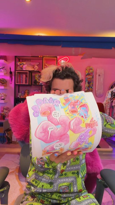 Les pages originales de ma première BD sont disponibles sur ma boutique en ligne