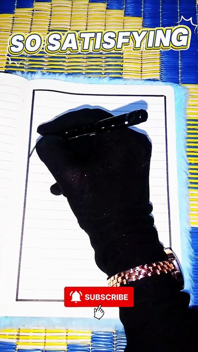 From Basic To Beautiful 🦋✨ (Satisfying Drawing) #shorts #viral
