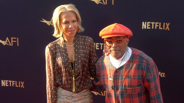 Tonya Lewis Lee and Spike Lee | 51st AFI Life Achievement Award: A Tribute to Eddie Murphy | Red Carpet