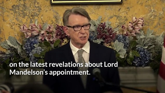 Sir Keir Starmer to update House of Commons on latest Mandelson revelations