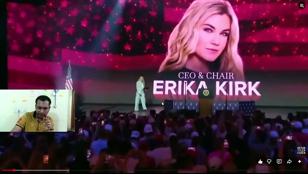 OMG: Erika Kirk EMBARRASSES herself on stage at conference