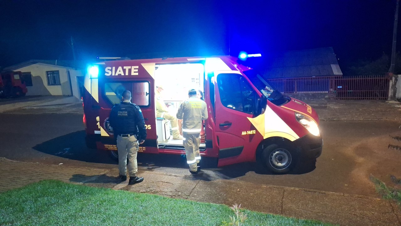 Siate atende mulher com diversos ferimentos e aciona PM no Bairro Floresta