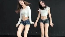 Two Girl Dance Practice