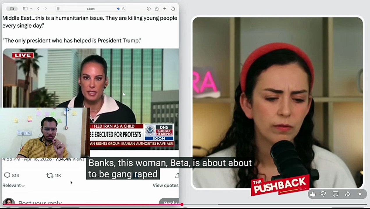 Iranian Woman “Betrays” Iran…So Muslims Do This!