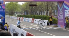 Sorprendente media maratón de robots en Pekín: velocidad y agilidad de movimientos