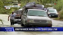 Nekat Seberangi Sungai Litani, Warga Lebanon Kembali ke Rumah Usai Gencatan Senjata