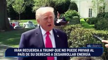 Presidente iraní recuerda a Trump que no puede privarles de desarrollar energía nuclear