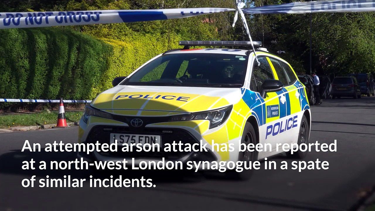 Another attempted arson attack reported at north-west London synagogue