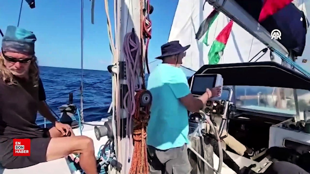 Küresel Sumud Filosu Gazze'ye doğru yoluna devam ediyor