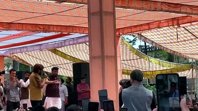 Masoom Sharma Live Performance at DAV College Dehradun 🎤 _ Crazy Crowd!