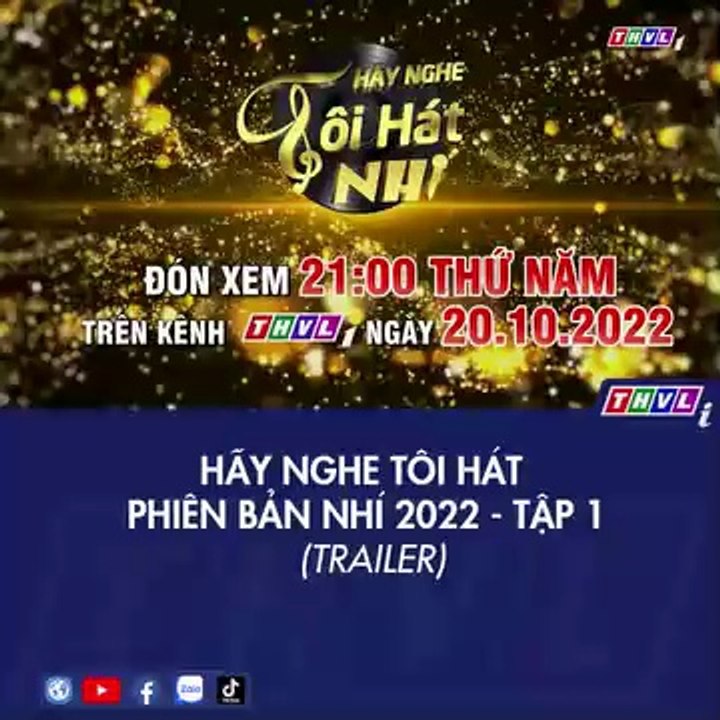 Hãy nghe tôi hát phiên bản nhí 2022 | Trailer trên THVL1