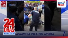 Motorcycle taxi rider, nasawi habang nasa pila para sa P5,000 ayuda | 24 Oras Weekend