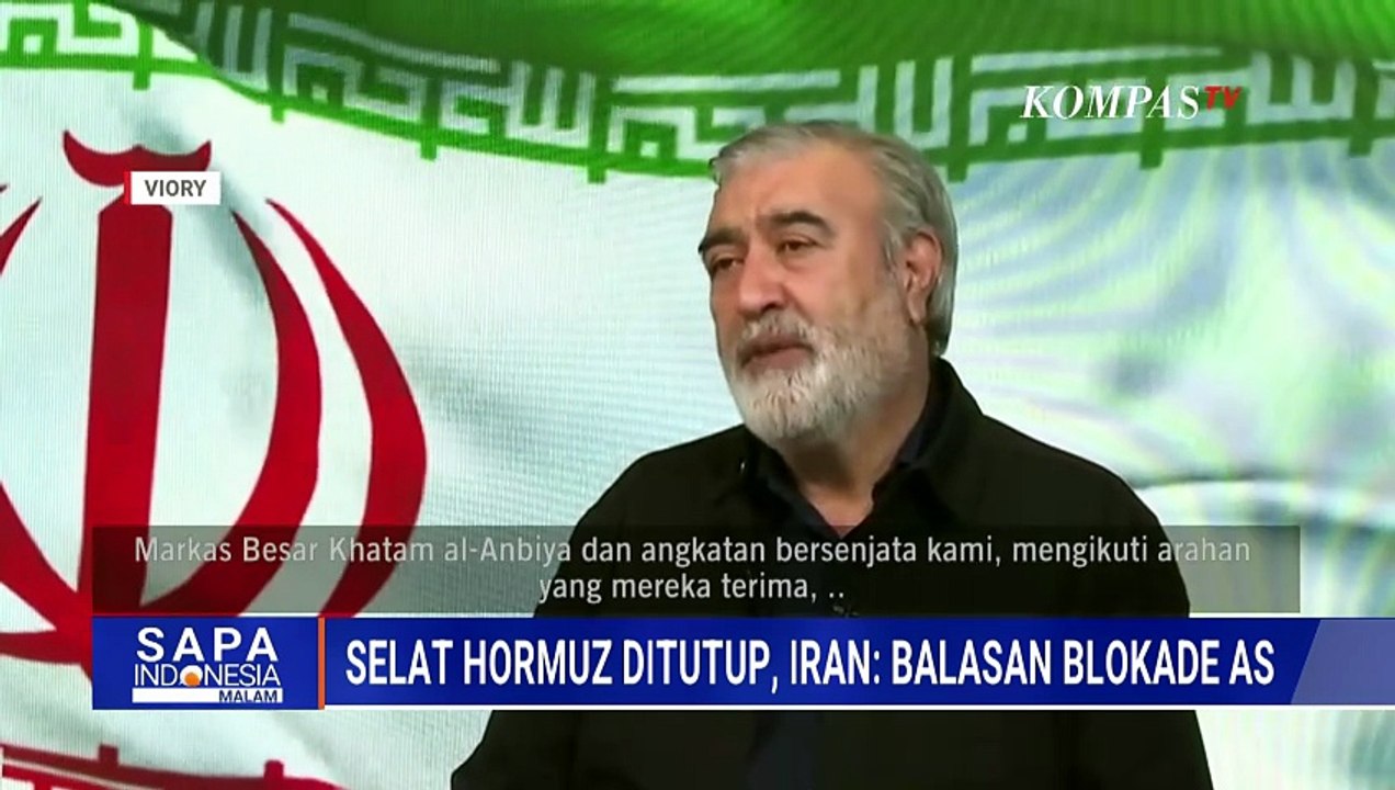 Iran Tegaskan Kendali Ketat Hormuz, Respons Blokade Pelabuhan oleh AS | SAPA MALAM