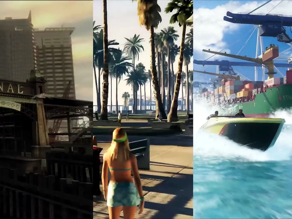GTA IV GTA V GTA VI Comparison Edit III