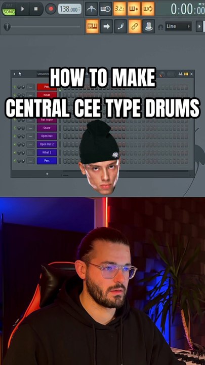 How to make Central Cee Drums