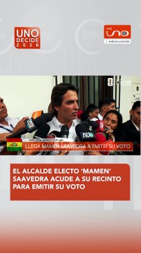EL ALCALDE ELECTO ‘MAMEN’ SAAVEDRA ACUDE A SU RECINTO PARA EMITIR SU VOTO