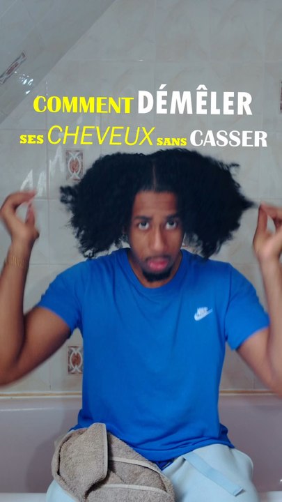 Les gars on a tous du mal à démêler nos cheveux...