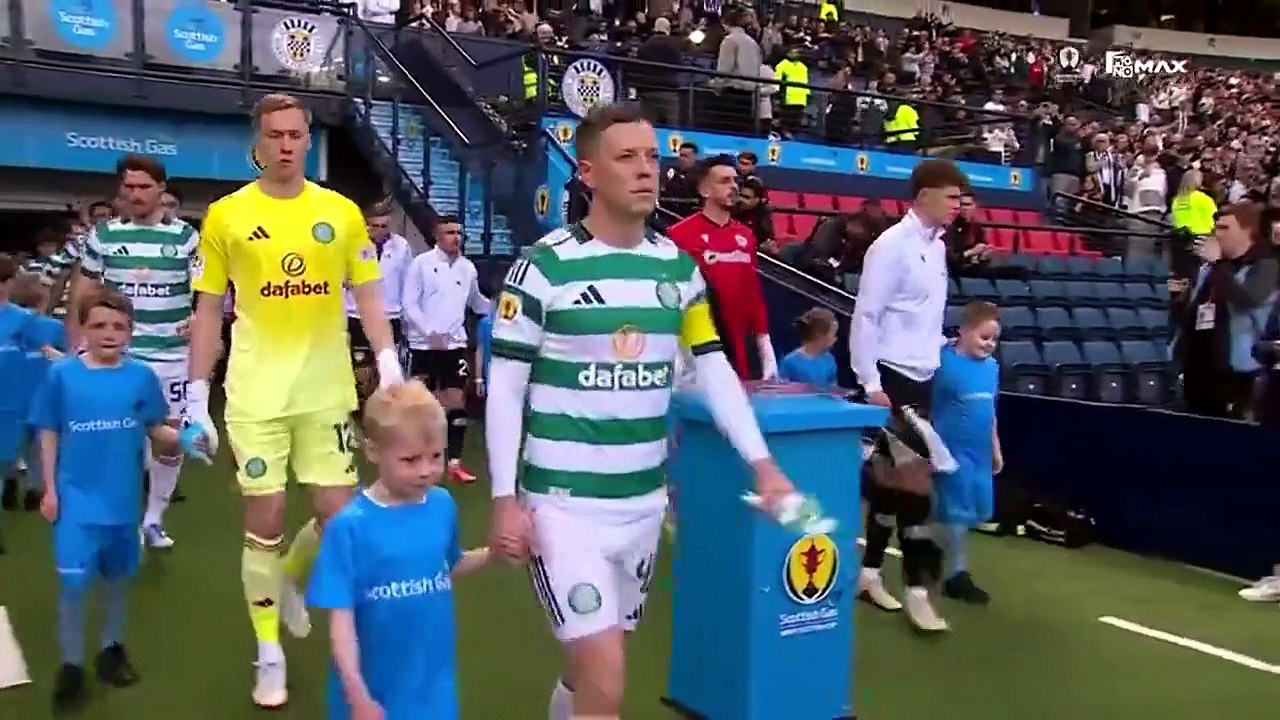 Celtic Vs St Mirren 1 half Scottish Cup Semi Final