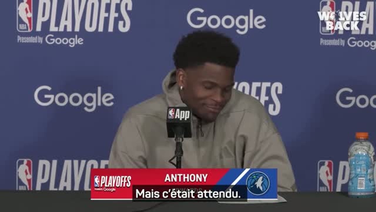 Timberwolves - Edwards : "Fatigué mais satisfait"