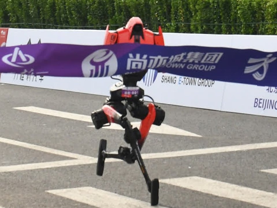 Roboter läuft halbmarathon schneller als jeder mensch