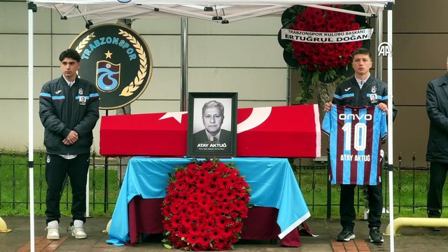 Trabzonspor'un eski başkanı Atay Aktuğ, son yolculuğuna uğurlandı | Ajansspor | AA