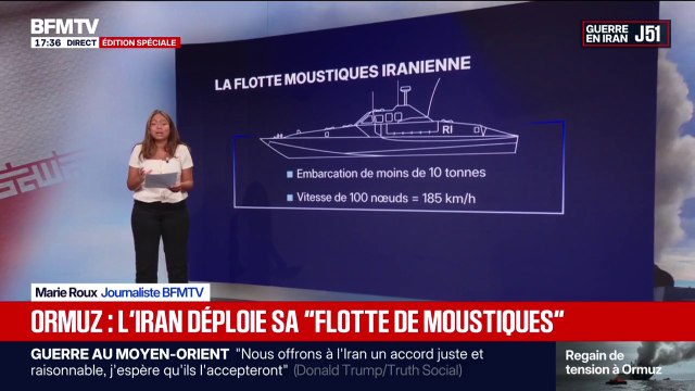 LES ÉCLAIREURS - Détroit d'Ormuz: l'Iran déploie sa flotte de moustiques