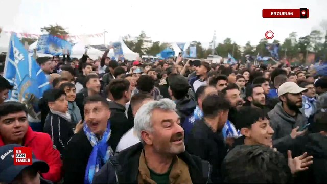 Erzurumspor FK Süper Lig'e çıktı