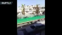ISIS convoys leaving Raqqa, confirmed in SDF video footage