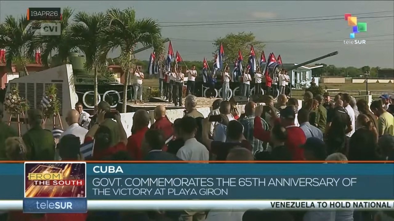 Cuba commemorates the Playa Girón victory