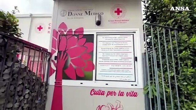 Neonato lasciato nella Culla per la vita a Bergamo, sta bene
