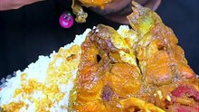 Spicy Fish Curry Eating #mukbang #reels #viral