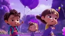👉 "Learn Purple Colour 💜 | Colours for Kids 🌈 #shorts"