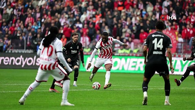 Trendyol Süper Lig: Samsunspor: 2 - Beşiktaş: 1 (Maç sonucu) | Ajansspor | IHA