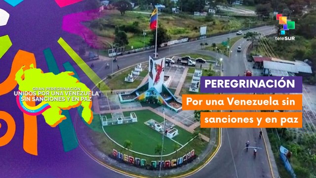 Venezuela inicia peregrinación nacional por el cese de sanciones de EE.UU.