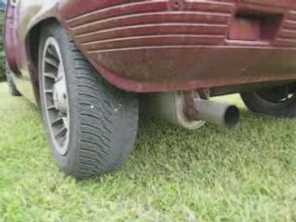 Silencieux d'échappement d'origine au ralenti